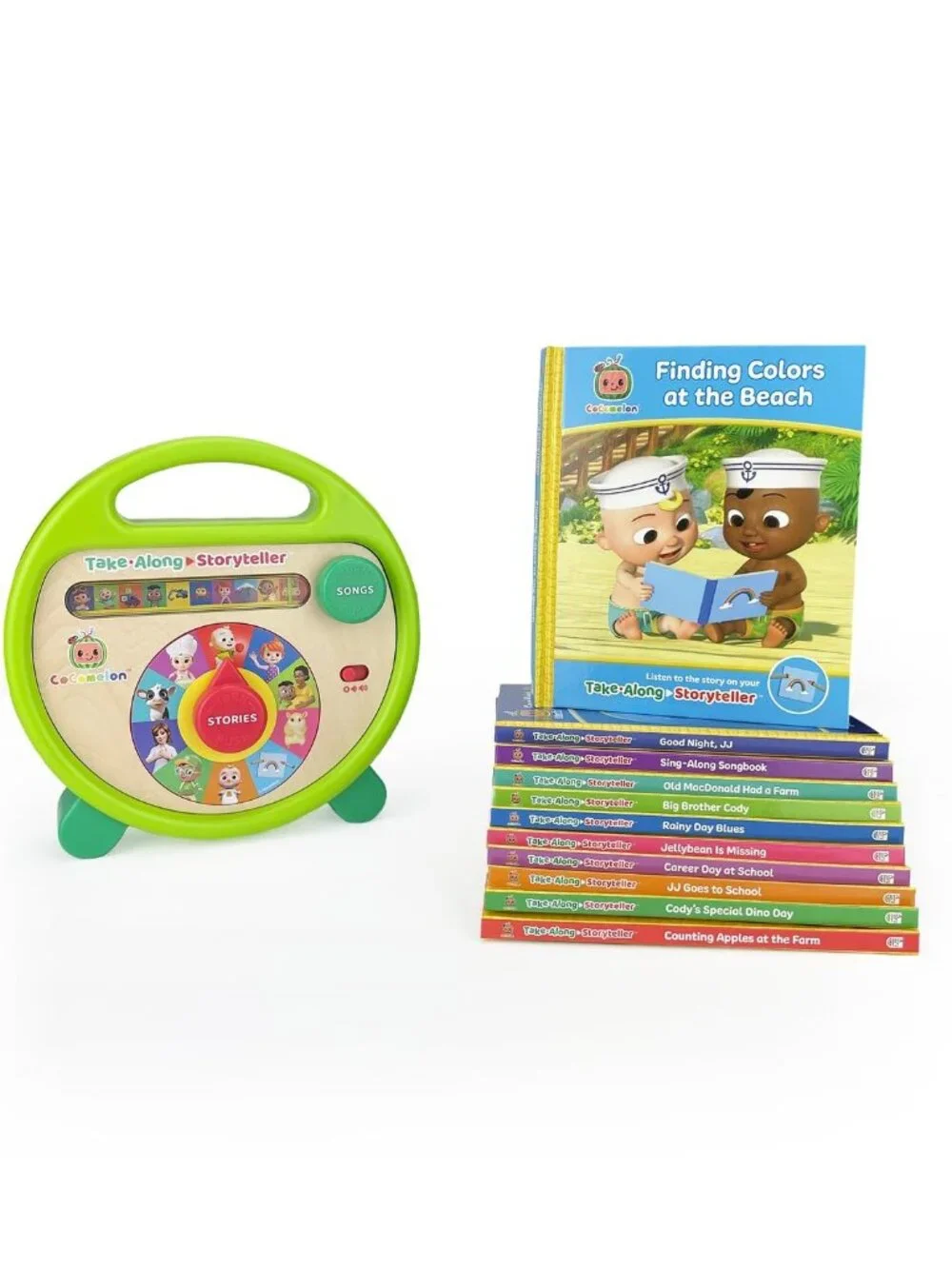 CoComelon Interactive Electronic Take Along Storyteller - 11 Books *OPEN BOX*